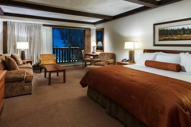 Mountain style bedroom photo in Salt Lake City