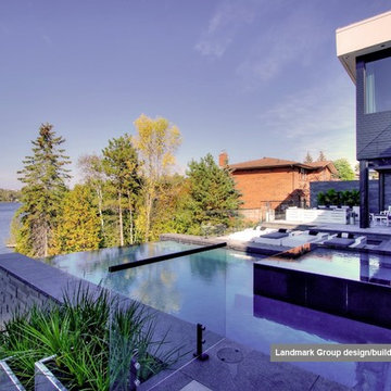Infinity Pool for Ultra Modern Home