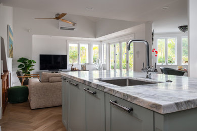 Inspiration for a country kitchen remodel in Auckland