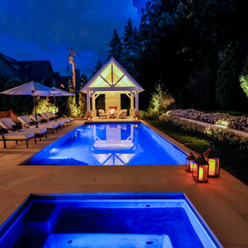 Burr Ridge Swimming Pool and Hot Tub Project
