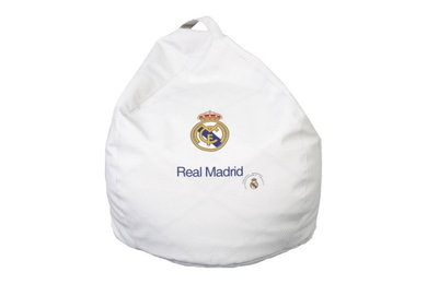 Pouf Real Madrid Blanco