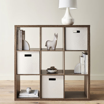 Modern Cubbie Storage with Décor ideas