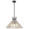 3 Light Pendant in Elegant style - 12.5 Inches high by 20 Inches wide