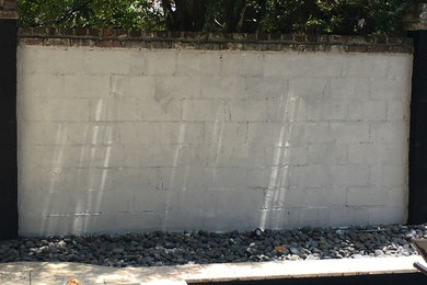 Example of a mountain style patio design in Charleston