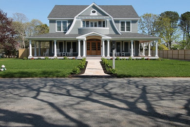 Coastal exterior home idea in Boston
