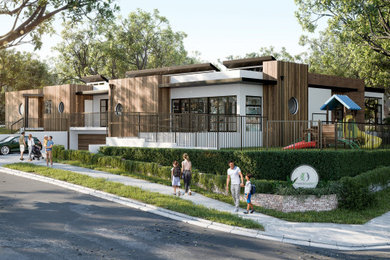 Design ideas for a contemporary nursery in Sydney.