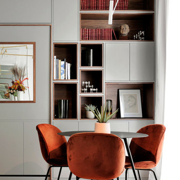 Rénovation complète et décoration sur mesure d'un appartement à Montmartre