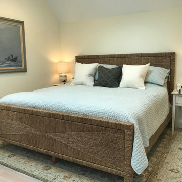 coastal cottage guest bedroom