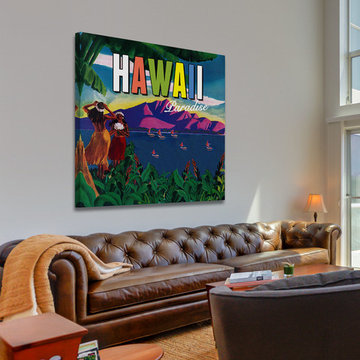 Hawaii Travel Poster