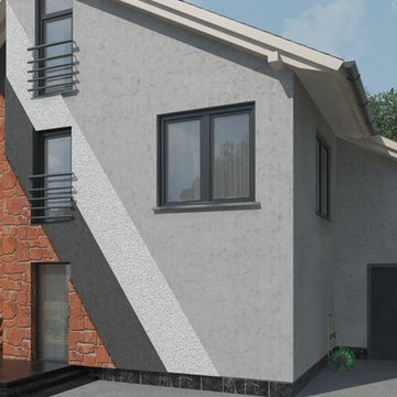 Exterior stone homes