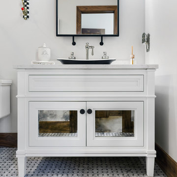 A Transitional Waterfront Kitchen & Bath on Long Island’s North Shore