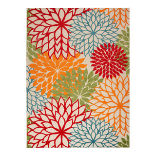 Nourison Aloha Outdoor Rug, 9'X12' - Contemporary - Outdoor Rugs - by ...