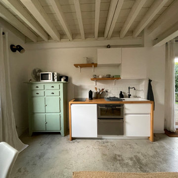 Création d'un studio dans une ancienne cuisine