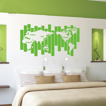 World map Wall decor