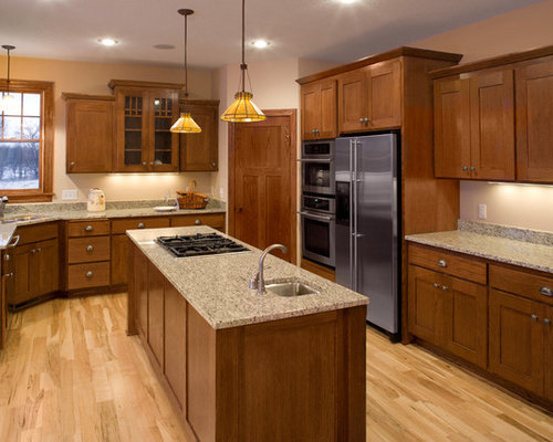 Oak Kitchen Cabinets Home Design Ideas, Pictures, Remodel and Decor