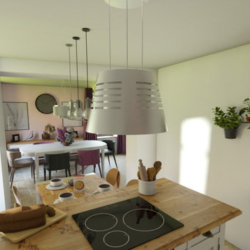 Cuisine & salle à manger conviviales