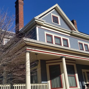 Vinyl Siding & Harvey Windows on Historic Home