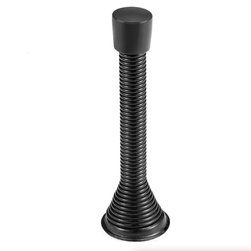 Doorcorner - Matte Black Baseboard Spring Door Stop - Door Stops