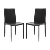 Safavieh Karna Dining Chairs, Set of 2, Black