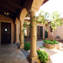 courtyard entry