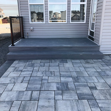 Cedar Fence and Large Patio