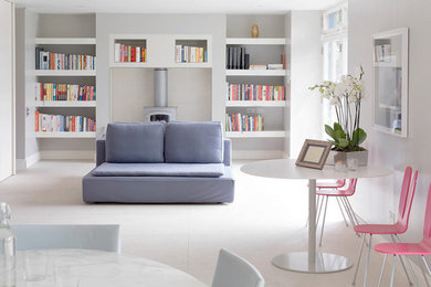 Classic living room in London.