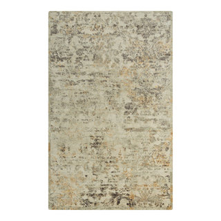 Rizzy Home PMR108 Premier Area Rug Beige, 5' x 8' - Contemporary - Area ...
