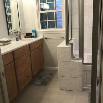 Two Full Bath Renovations in Williamsville, NY