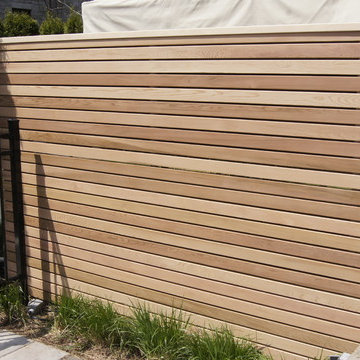 Mur intimité en cèdre sans noeud / Prestige red cedar intimicy wall