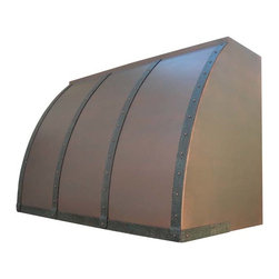 Copper Range Hood | Barrel | Vogler - Range Hoods And Vents
