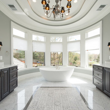 Custom Home in McLean, VA (9 Different Natural Stones)