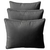 S3 Twin Size 6PC Pipe Daybed Mattress Cushion Bolster Pillow Complete Set AD003