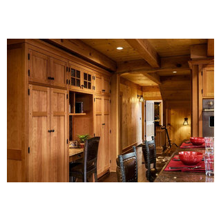 Alpine Ski Home - Rustic - Dining Room - Burlington - by Randy Trainor ...