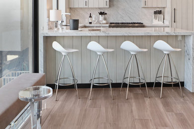 Kitchen - coastal kitchen idea in Los Angeles