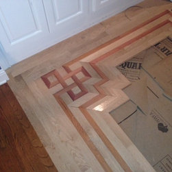 Hardwood Floors with Border - Hardwood Flooring