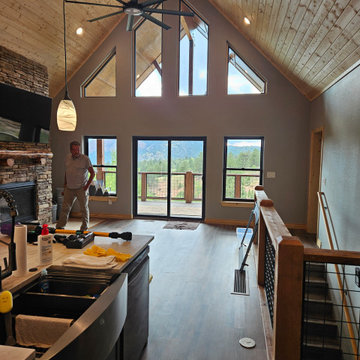 Custom home in Cripple Creek, CO
