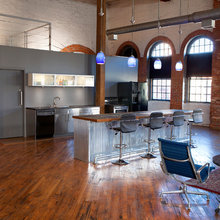 Exposed brick/stone