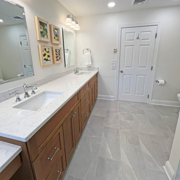 Pennington, NJ. Master Bathroom Renovation