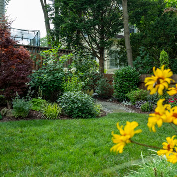 Essex Front Yard, Backyard Walkway and Garden