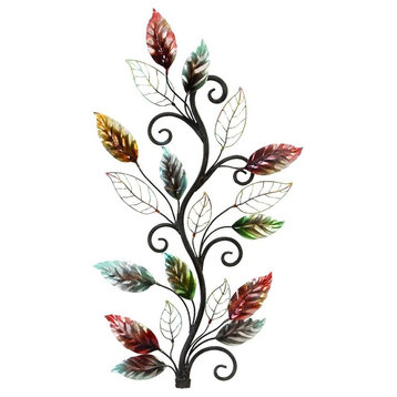 Traditional Multi Colored Metal Wall Decor 13412