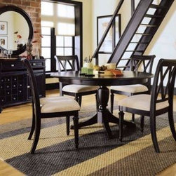 American Drew 919-890 Server Camden - Black - Buffets And Sideboards