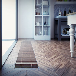 Built-in convector floor wooden grates - Heating And Cooling