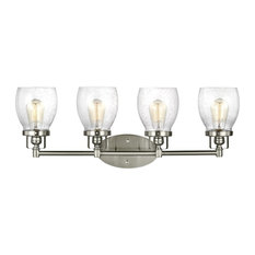 Sea Gull Lighting 4-Light Wall/ Bath, Brushed Nickel