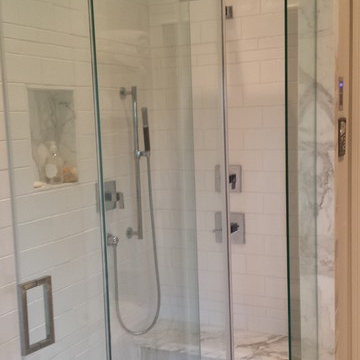 Calacatta Gold Marble Bathroom