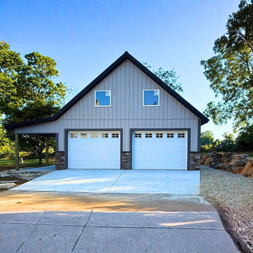 26×28 Pole Barn Garage