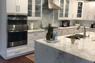 Kitchen - contemporary kitchen idea in Orlando