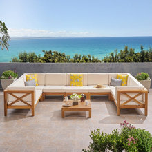 Deck with Outdoor Kitchen, Living and Dining