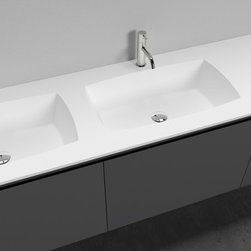 GEMMA Integrated Sinks by Antonio Lupi - Bathroom Fixtures