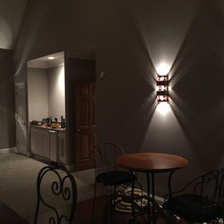 Burned Copper Lighting - Wall Sconces