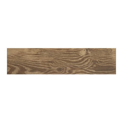 Style Selections Natural Timber Cinnamon Glazed Porcelain Indoor/Outdoor Floor T - Flooring
